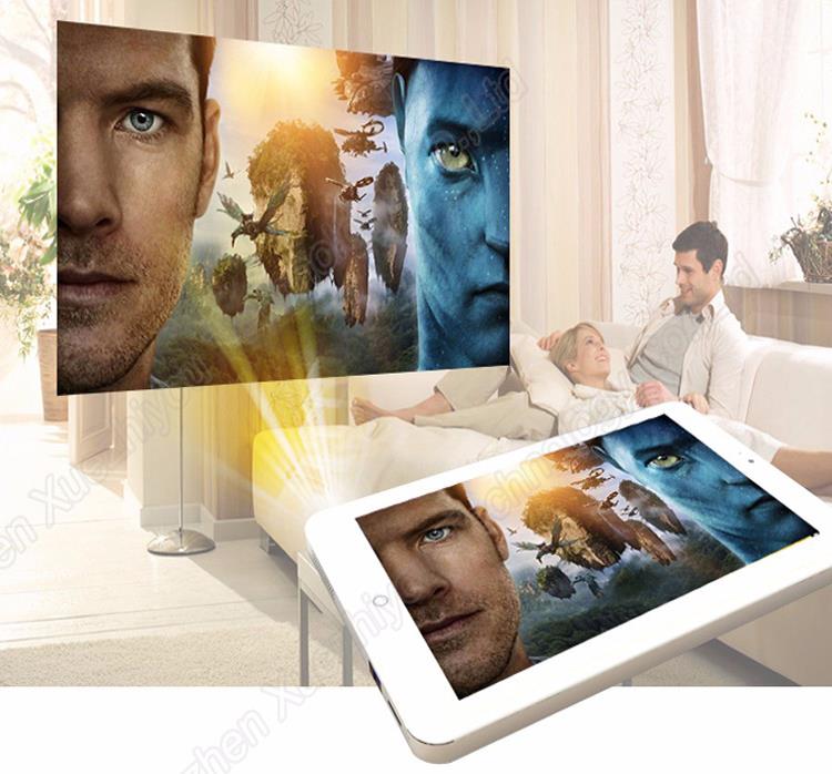 Портативен прожекционен таблет компютър Portable Projector Tablet PC