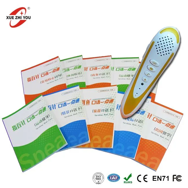 Функционално записване на MP3 Пътуващи Писалка за четене за възрастни Висококачествена бизнес аудио писалка