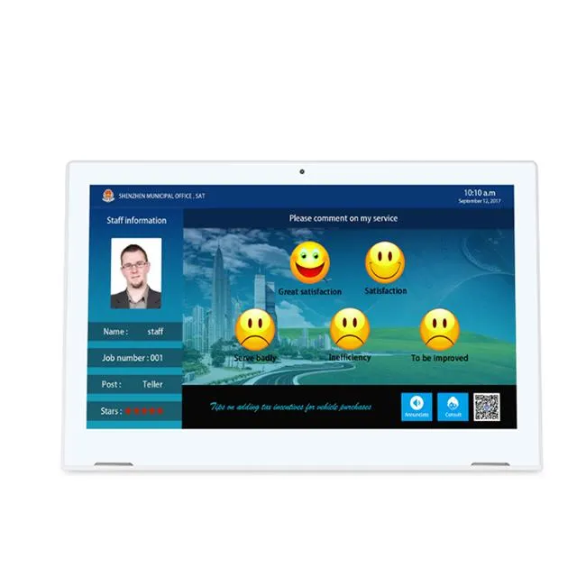 Custom Android Tablet Digital Device With Holder