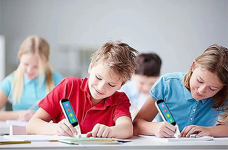 Деца Деца Ученици Електронна машина за обучение