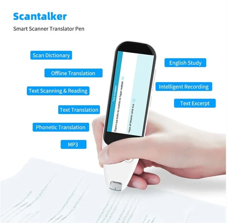 Нова писалка за превод на скенер за гласов език