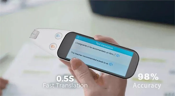 Преводач с писалка за изучаващи втори език